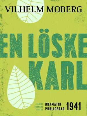 cover image of En löskekarl